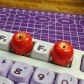 1pc Apple Artisan Clay Food Keycaps ESC MX for Mechanical Gaming Keyboard